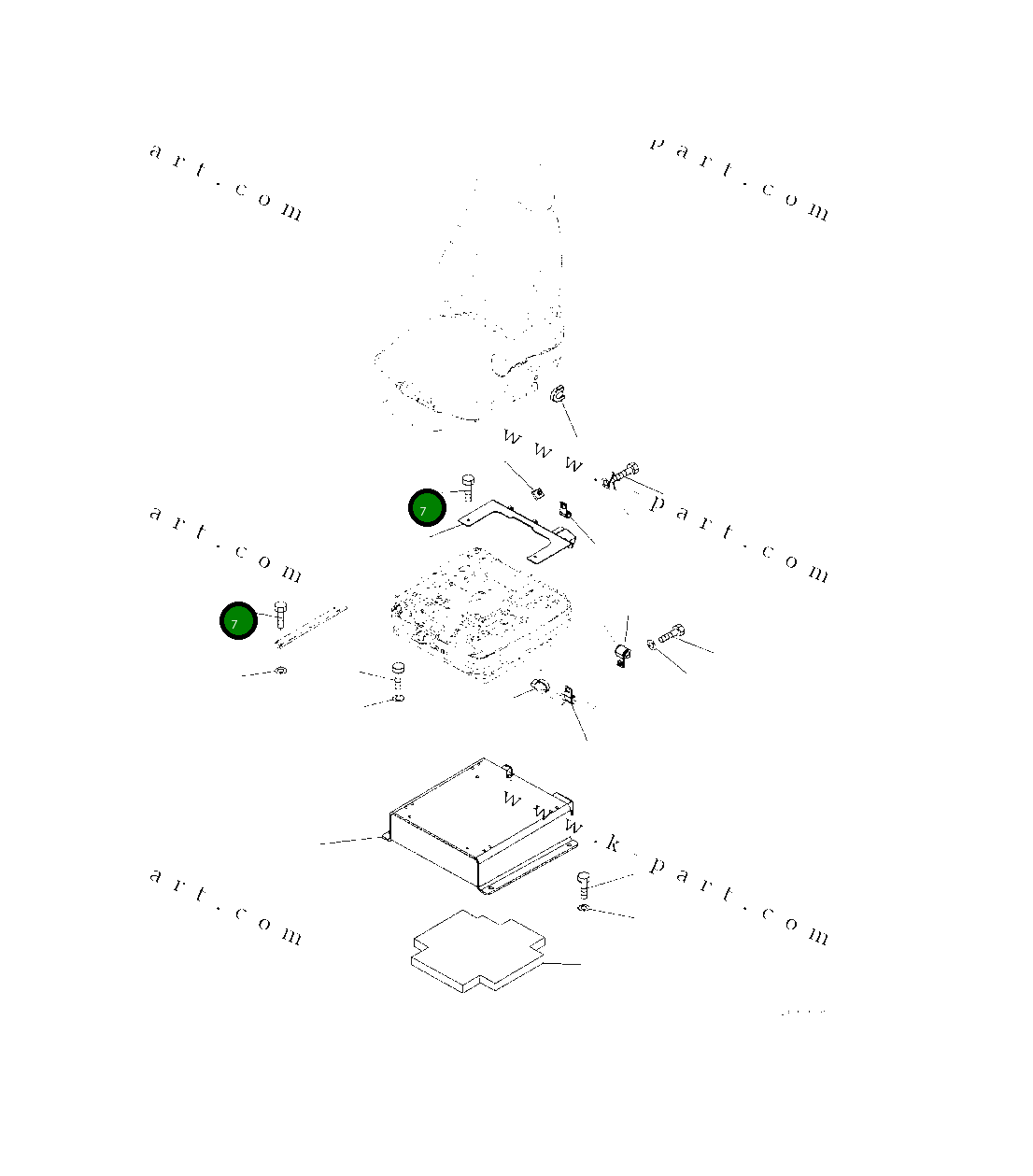 Болт 419-57-51310 Komatsu