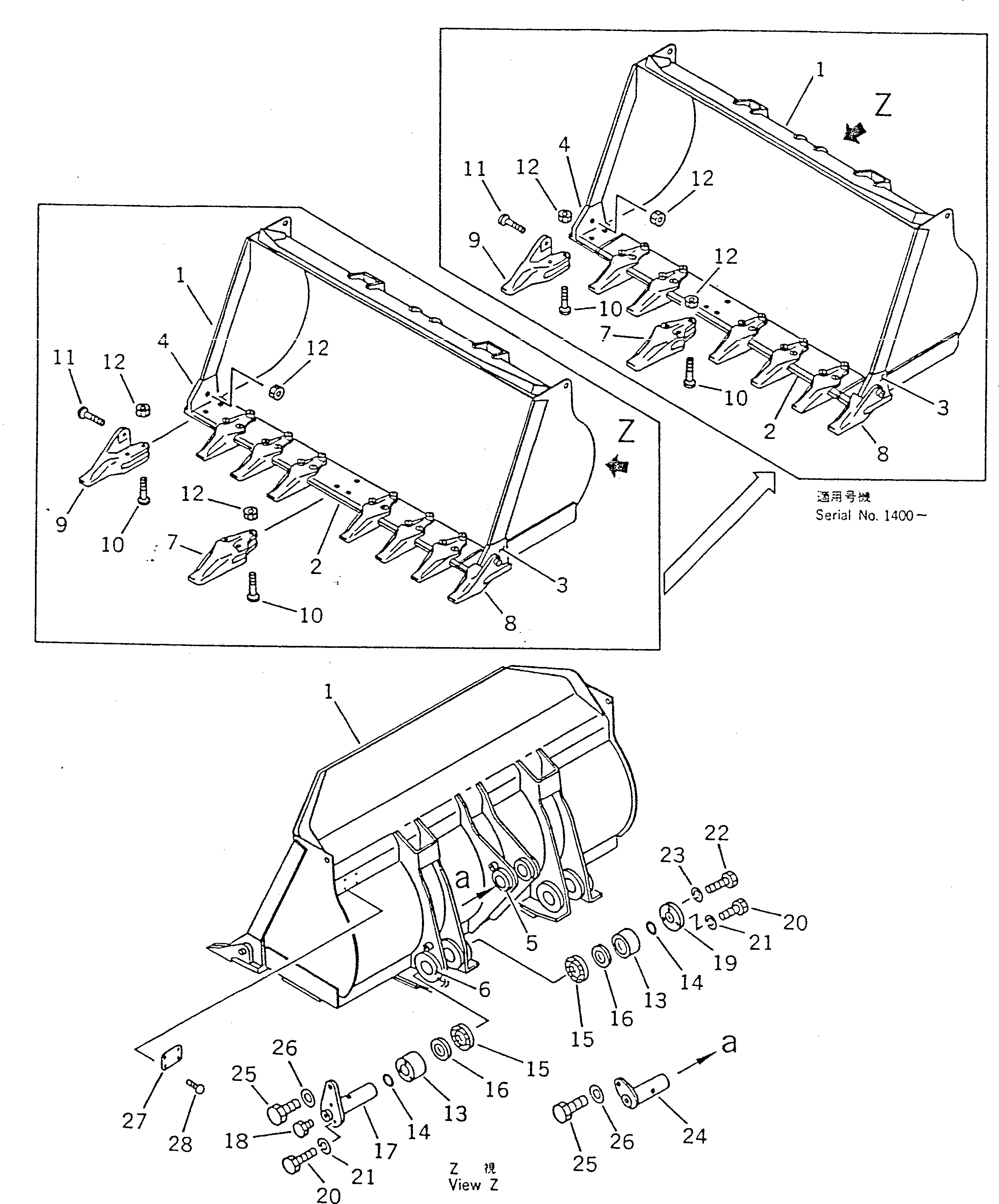 Болт 09208-12290  Komatsu