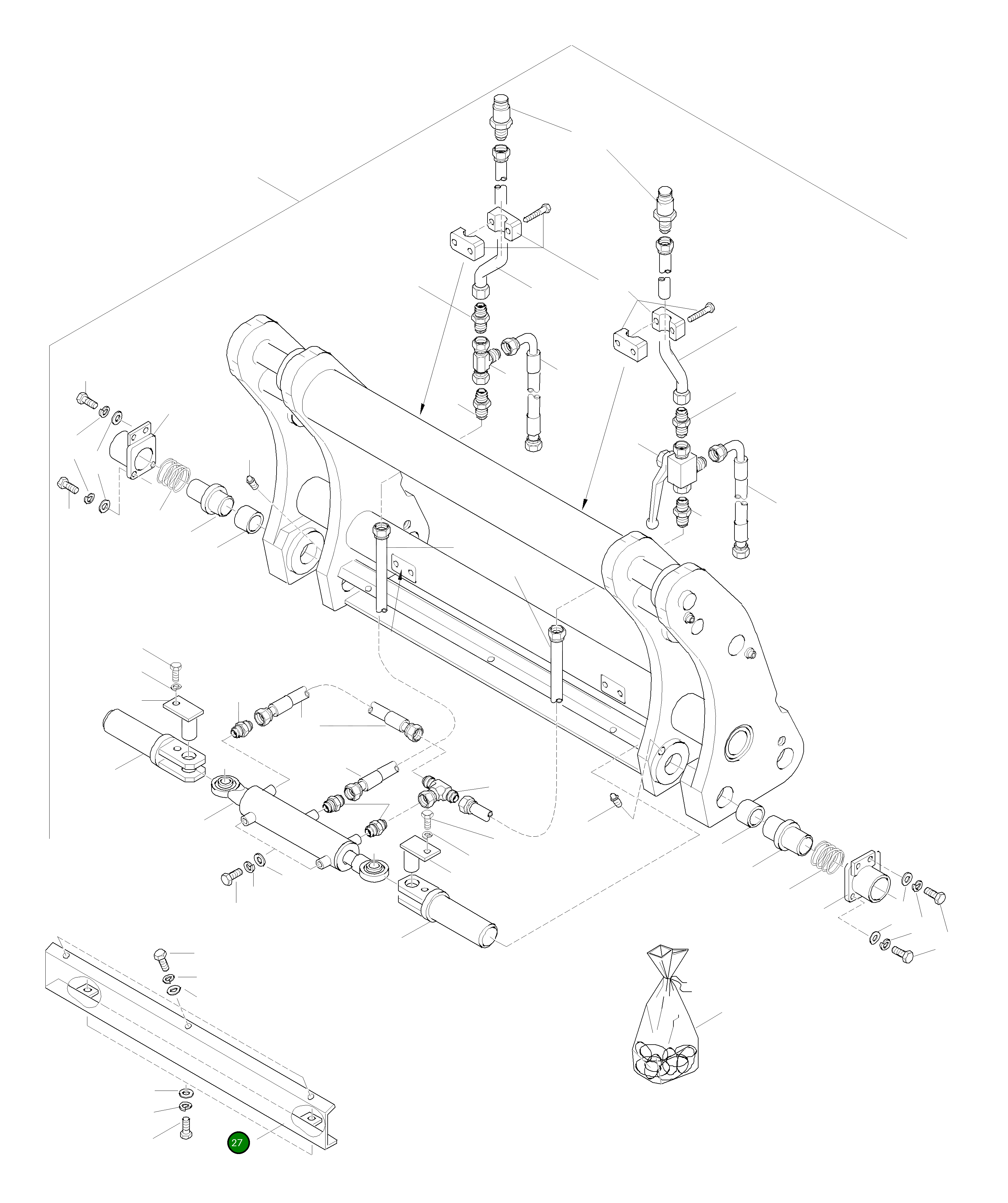 Крышка 421-70-H0P09 Komatsu