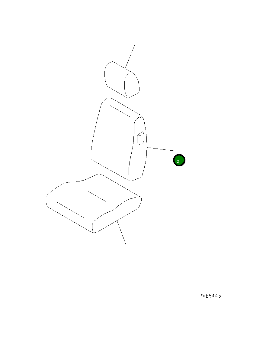 Крышка 20Y-57-21660 Komatsu