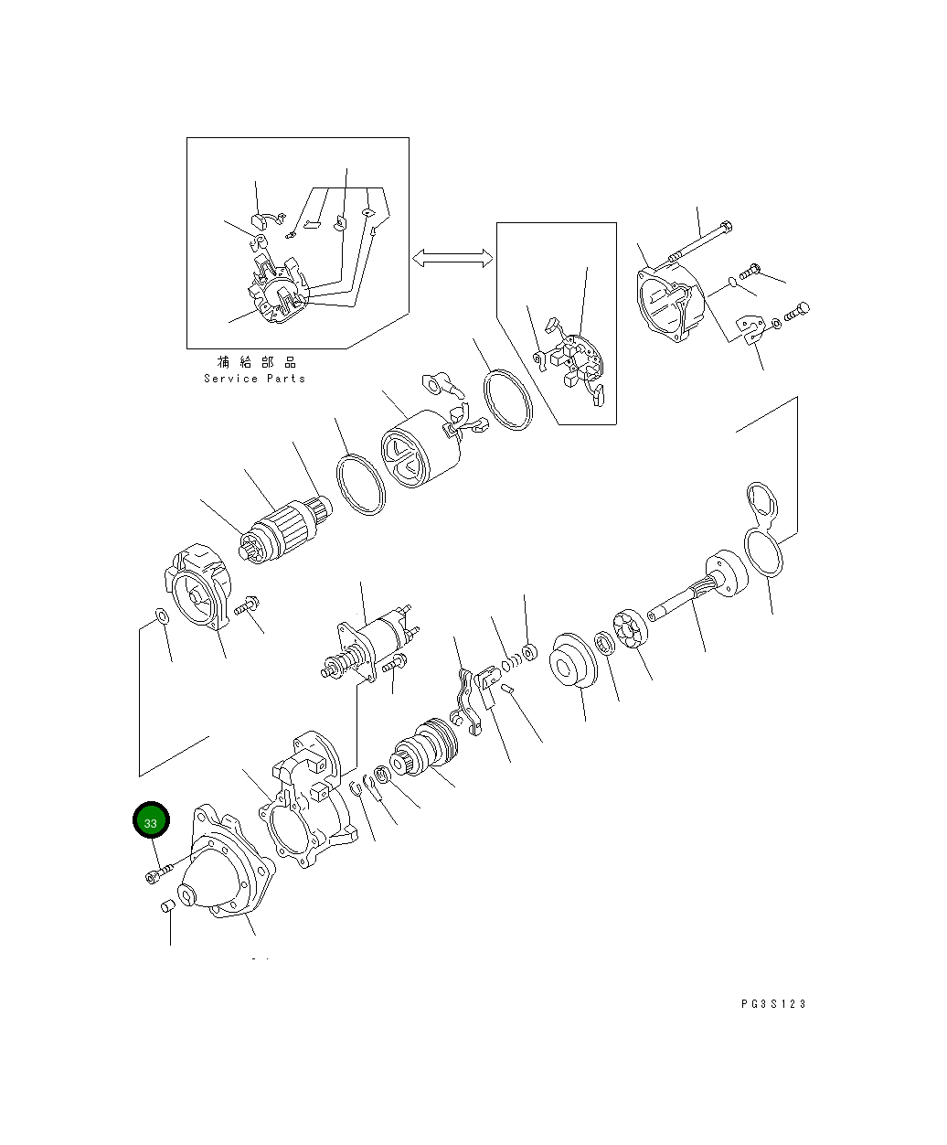 Болт SD5010-26211X0 Komatsu