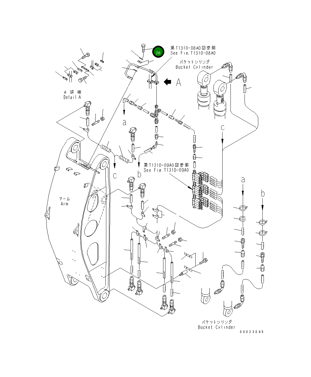 Болт DM30778599 Komatsu