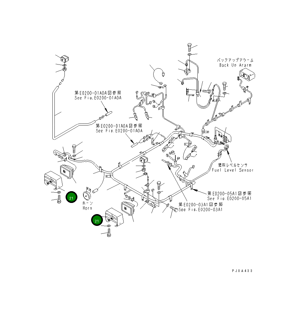 Крышка 13S-06-15211  Komatsu