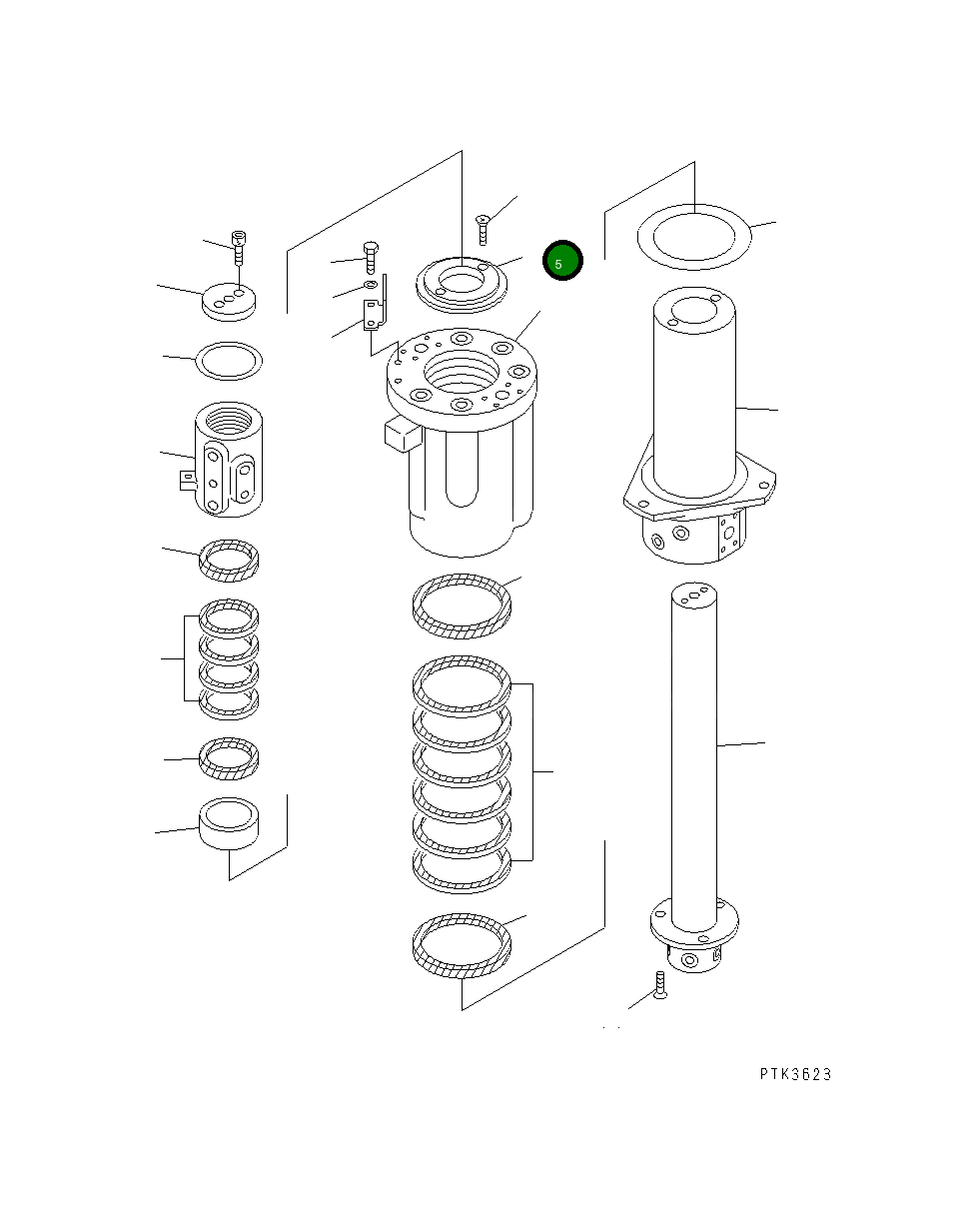 Крышка 20G-30-K2160 Komatsu
