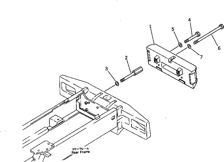 Болт 419-975-1120  Komatsu