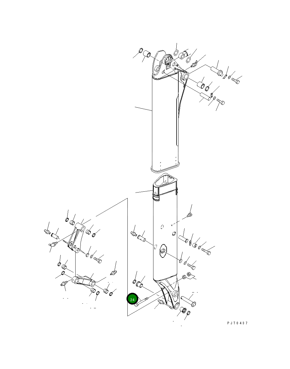 Болт 01019-31630 Komatsu