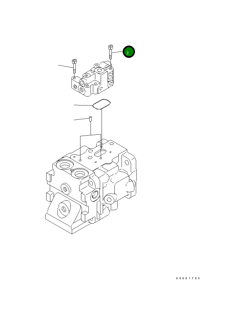Болт 01252-60650  Komatsu