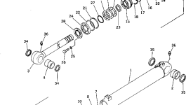 Кольцо уплотнительное (O-Ring) 381-606922-1 Komatsu