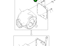 Крышка 23B-22-31252 Komatsu