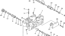 Кольцо уплотнительное (O-Ring) 07000-73032 Komatsu