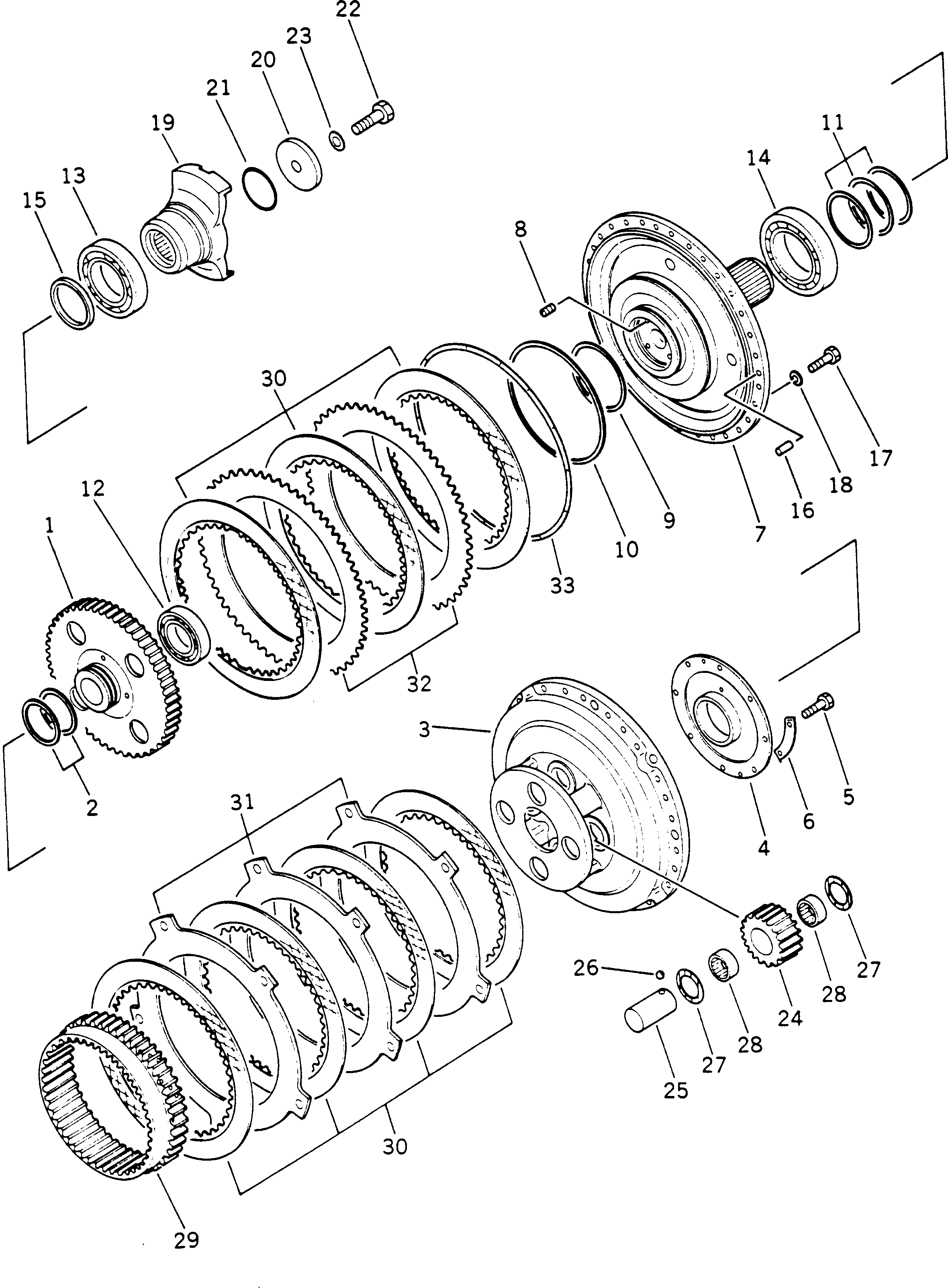 Болт 01051-32400  Komatsu