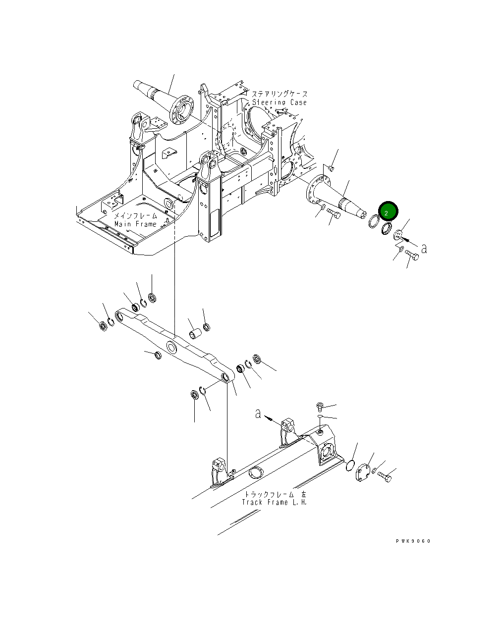 Кольцо 134-50-61171 Komatsu