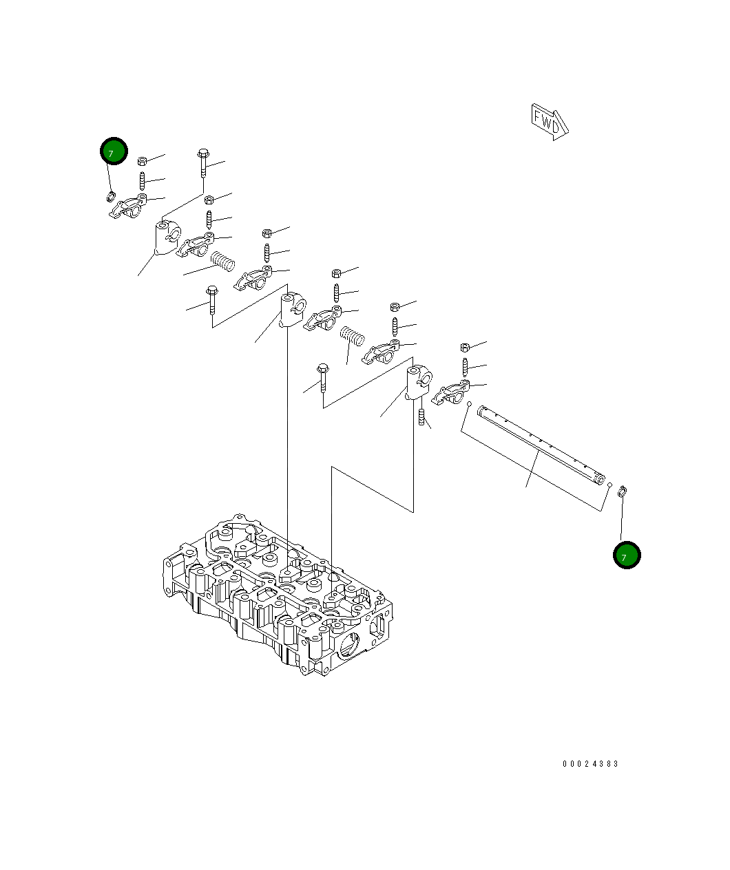 Кольцо 461-027 Komatsu