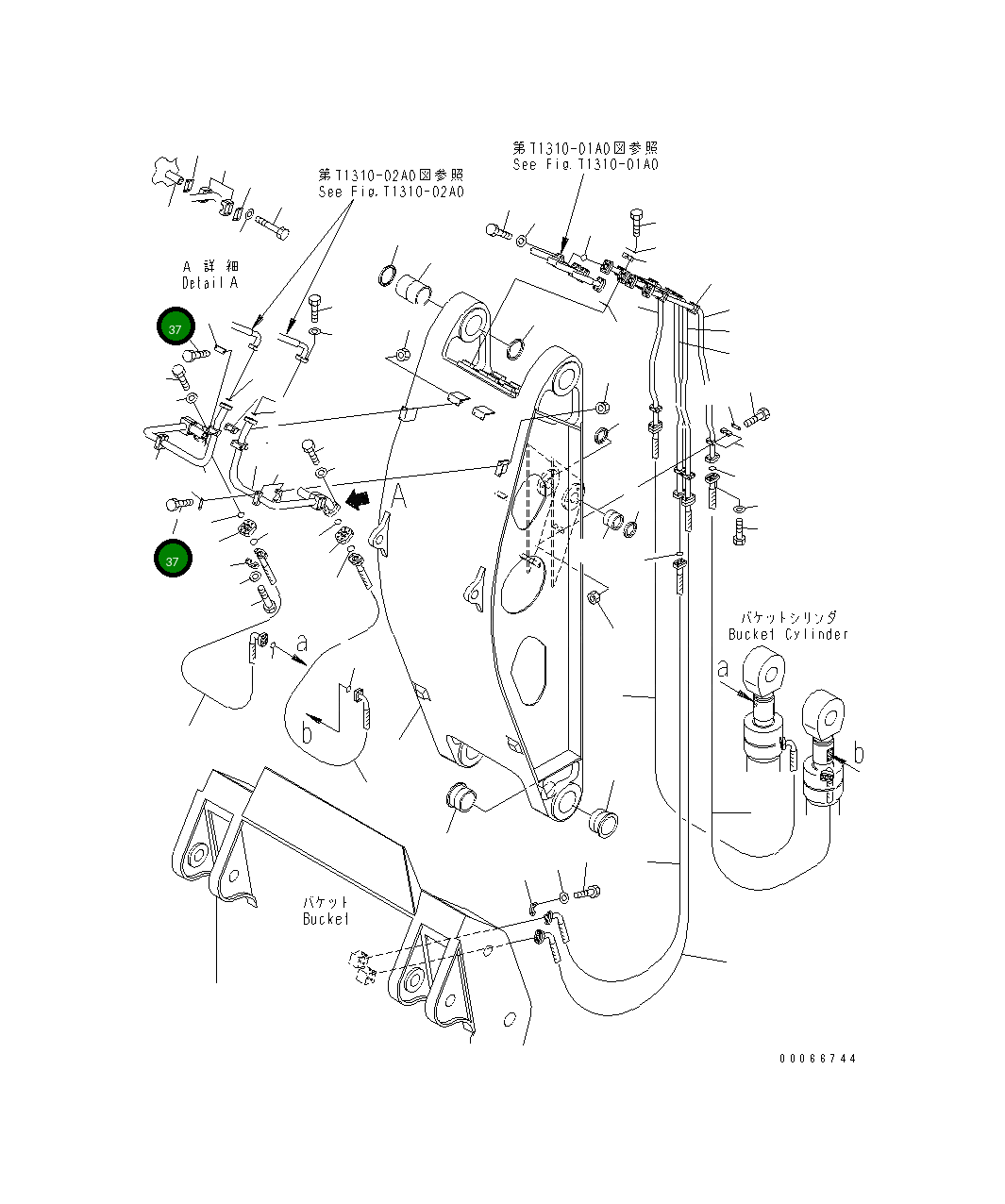 Болт DM30861499 Komatsu