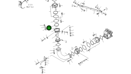 Кольцо 56B-02-21850 Komatsu