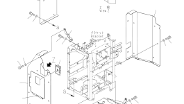 Крышка 421-43-68940 Komatsu