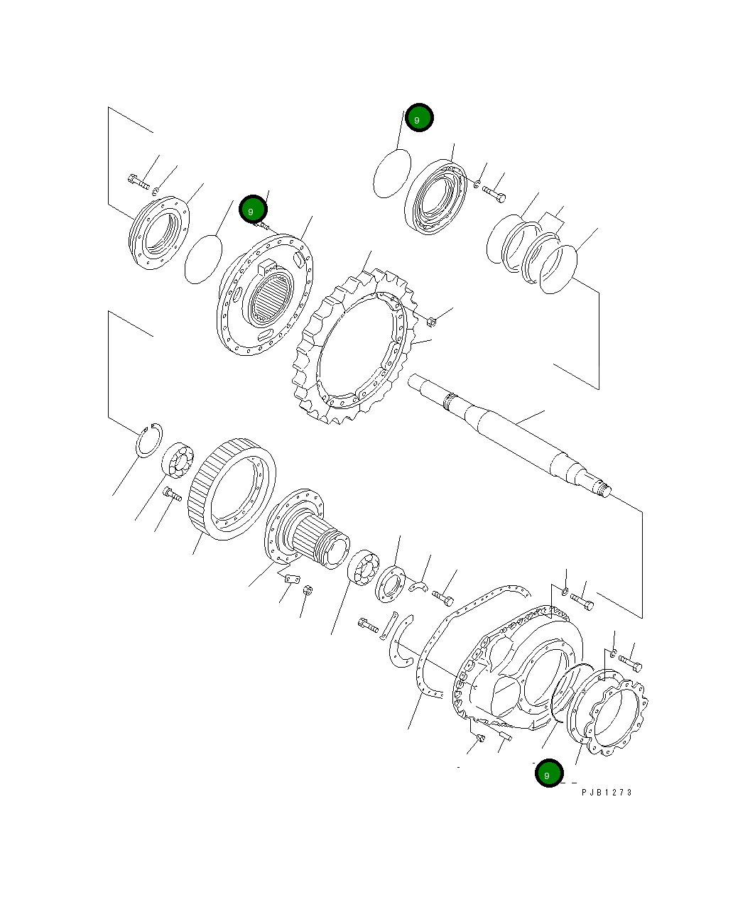 Кольцо уплотнительное (O-Ring) 07000-15410 Komatsu
