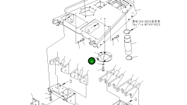 Крышка 154-54-72260 Komatsu