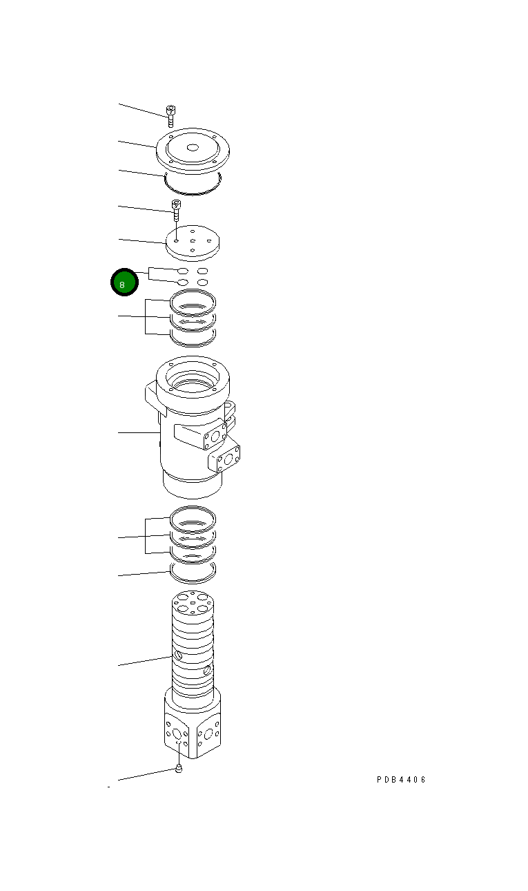 Кольцо уплотнительное (O-Ring) 207-62-K3190  Komatsu