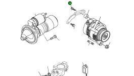 Болт 586401-0120 Komatsu