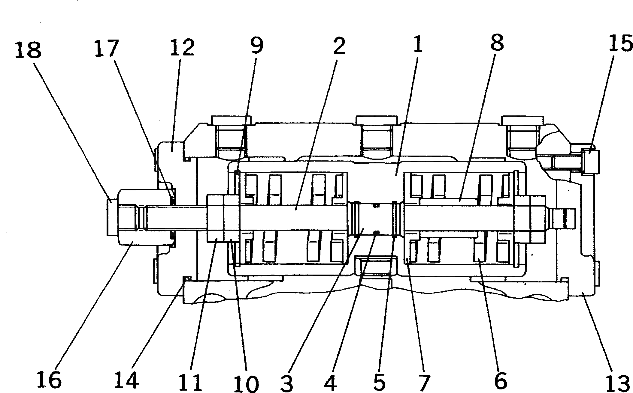 Кольцо уплотнительное (O-Ring) UC1301189003  Komatsu