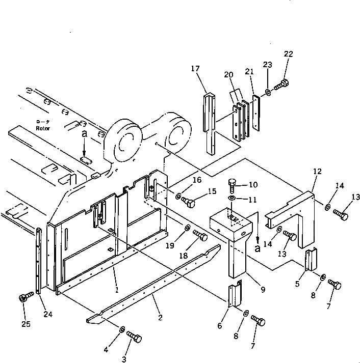 Болт 262-70-59320 Komatsu