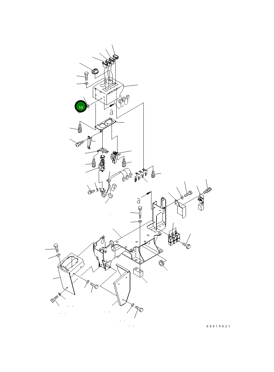 Болт 01010-D0616 Komatsu