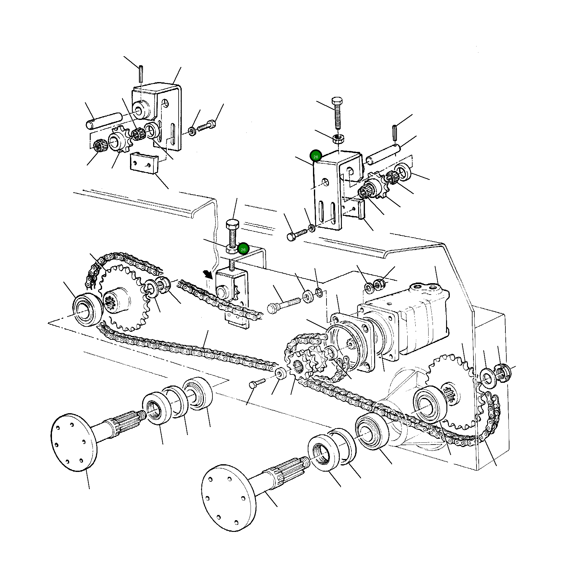 Болт 801015168 Komatsu