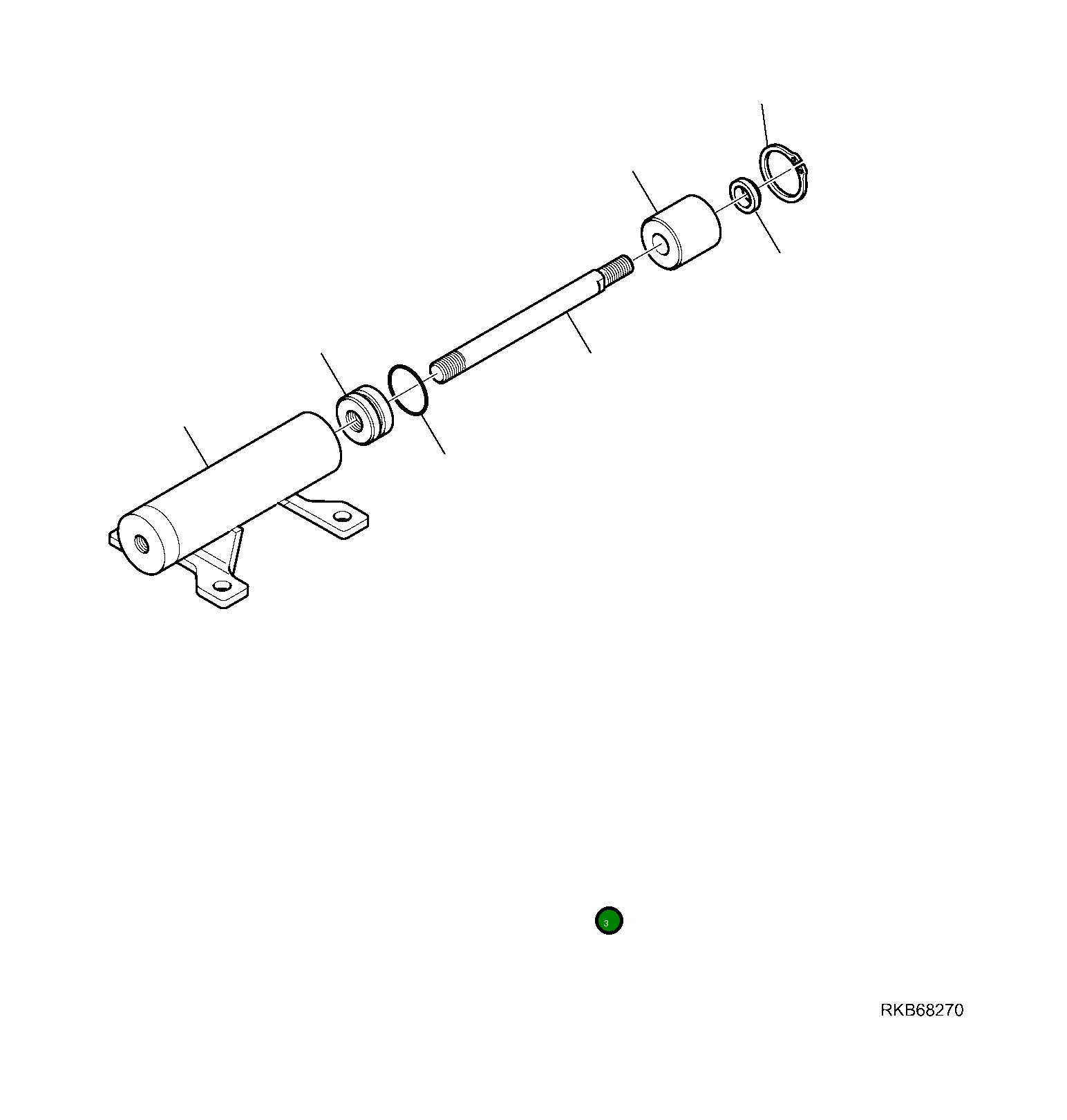 Кольцо уплотнительное (O-Ring) 02891-02021  Komatsu