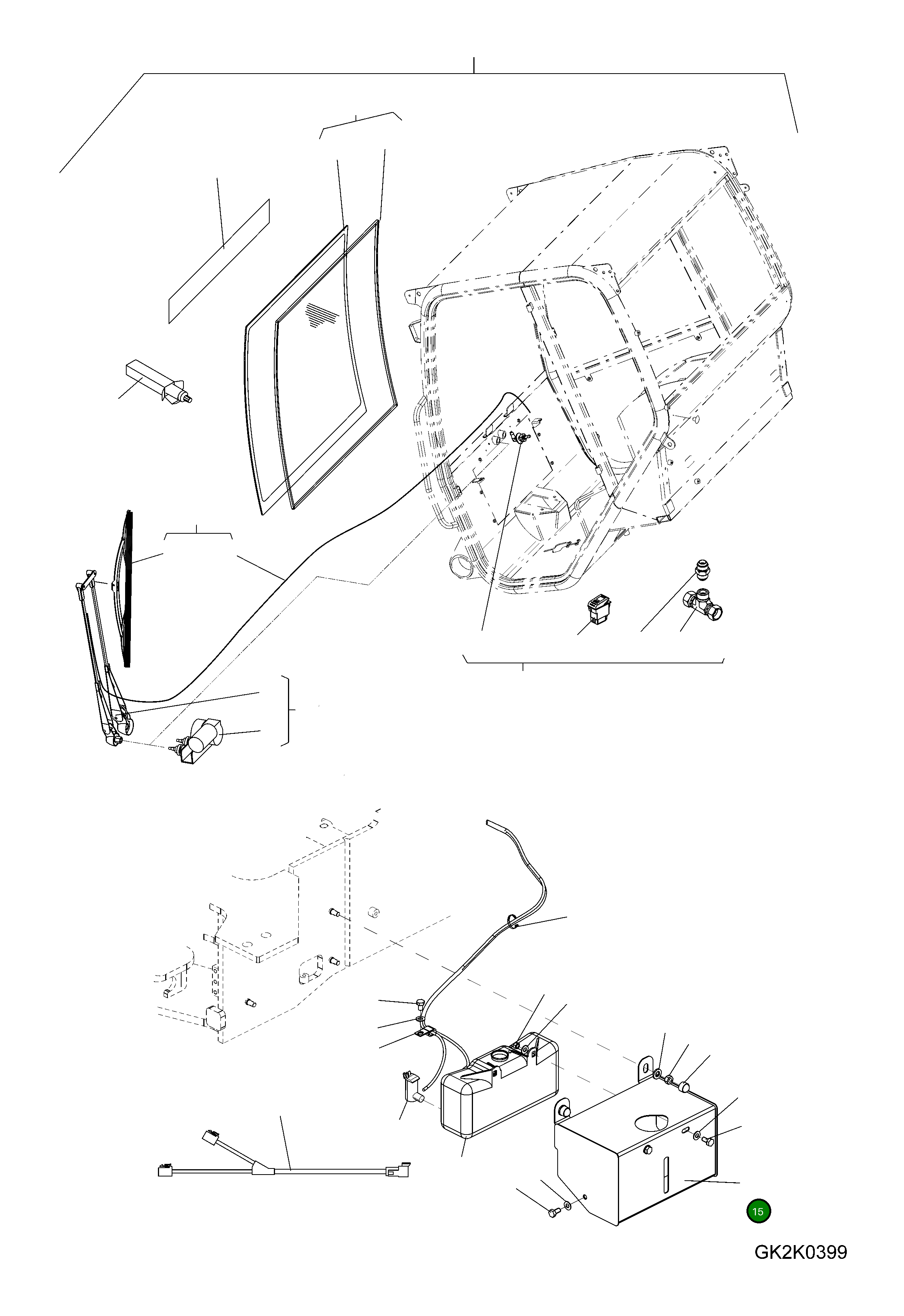 Крышка 42T-07-36020  Komatsu