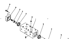 Кольцо уплотнительное (O-Ring) 20B-60-21340 Komatsu