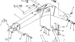 Болт 20Y-70-11380 Komatsu