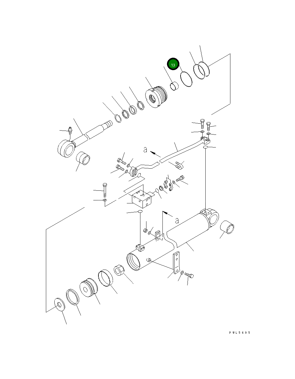 Кольцо уплотнительное (O-Ring) 07000-52120  Komatsu