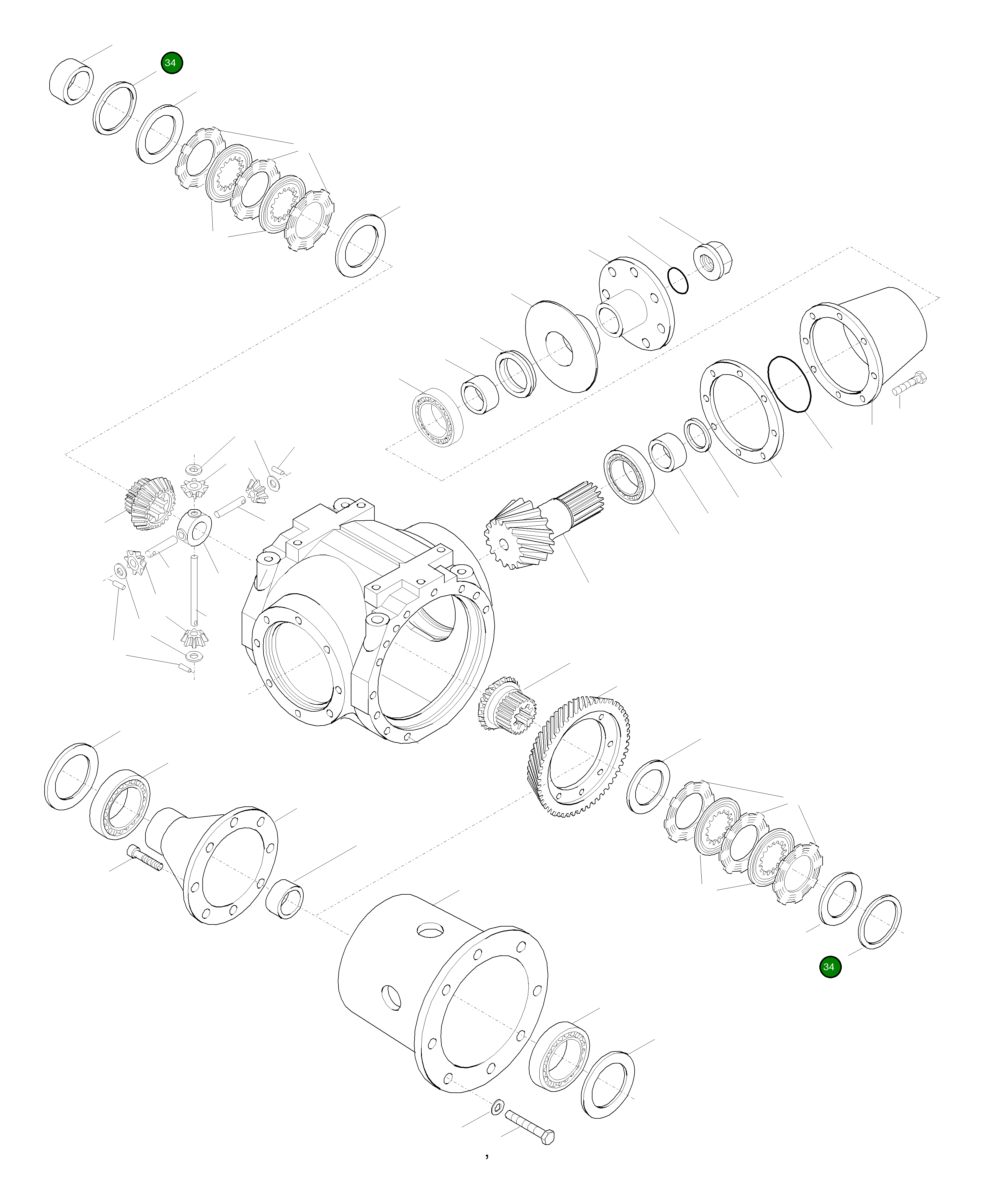 Кольцо 42U-22-H0P72 Komatsu