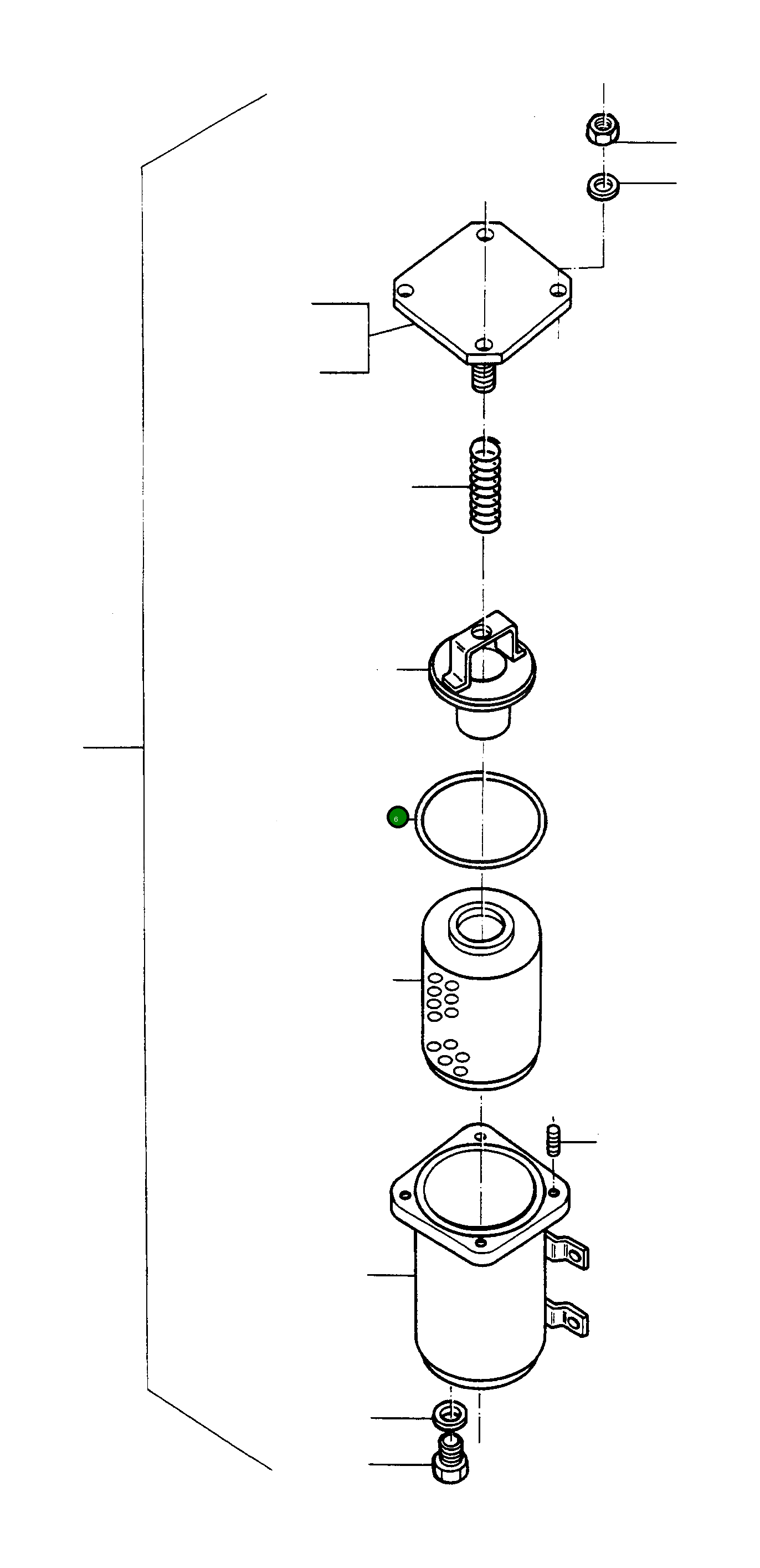 Кольцо уплотнительное (O-Ring) 3007874X1 Komatsu