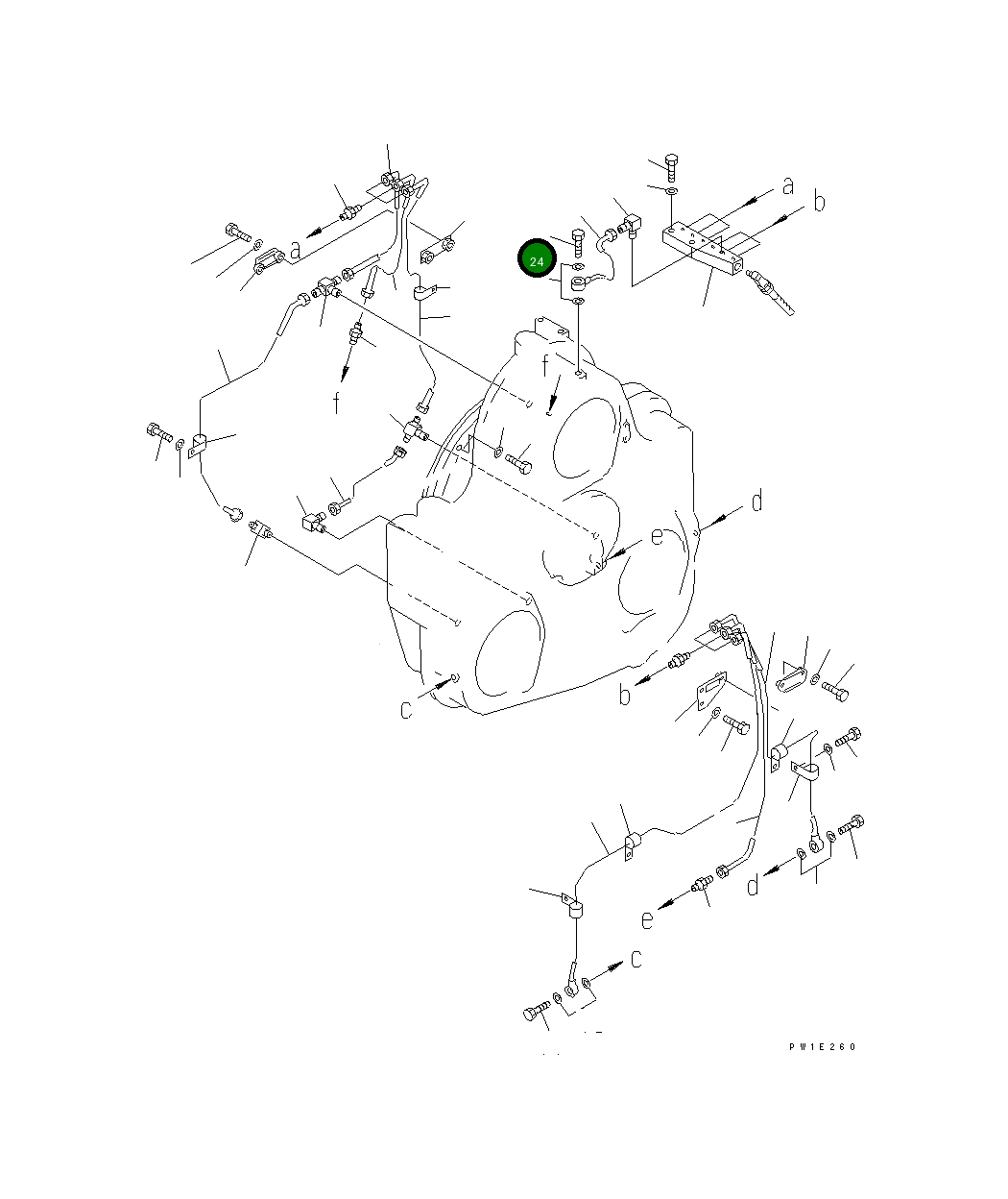 Болт 209-38-51441 Komatsu