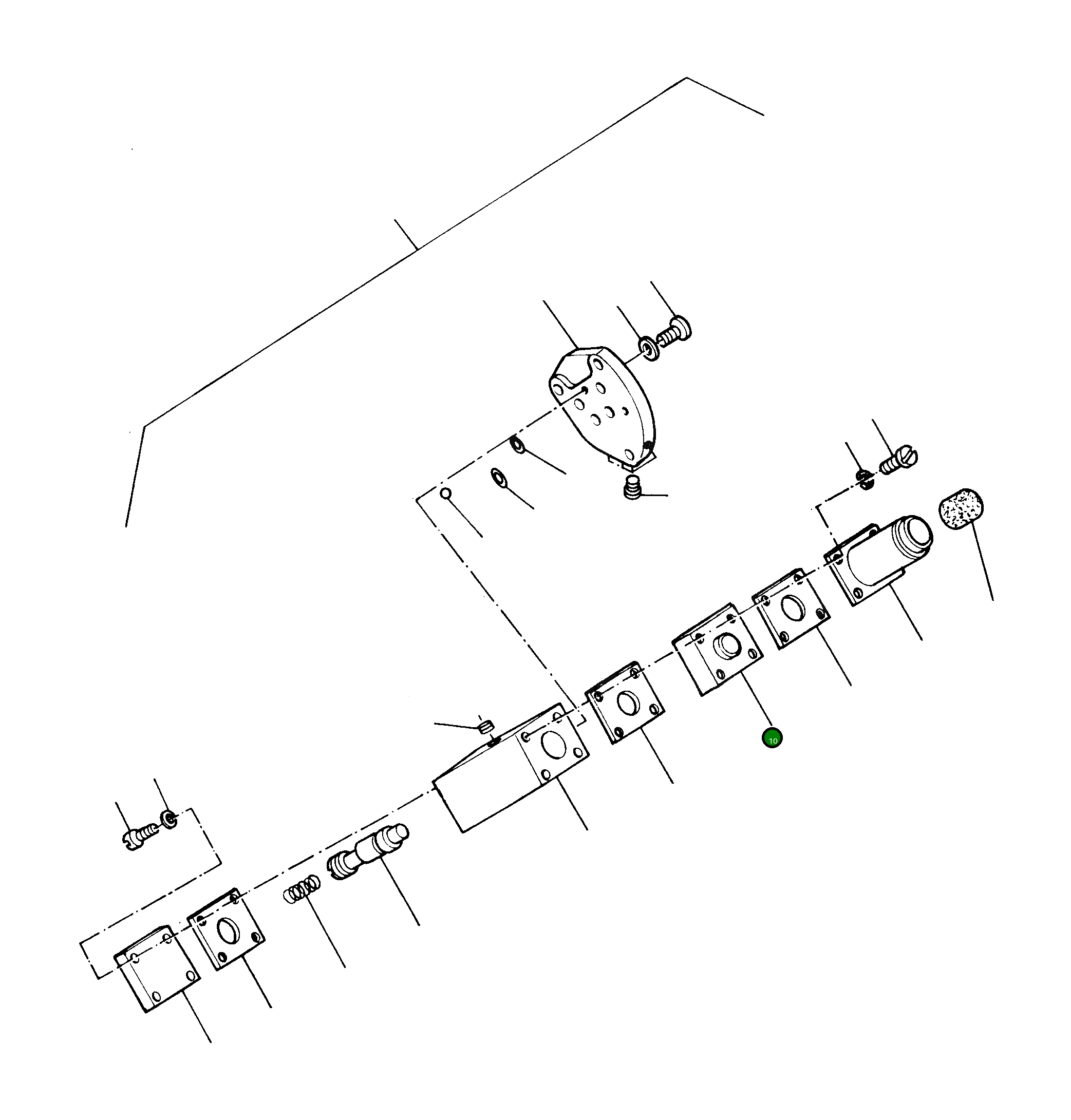 Крышка 2904234M1  Komatsu