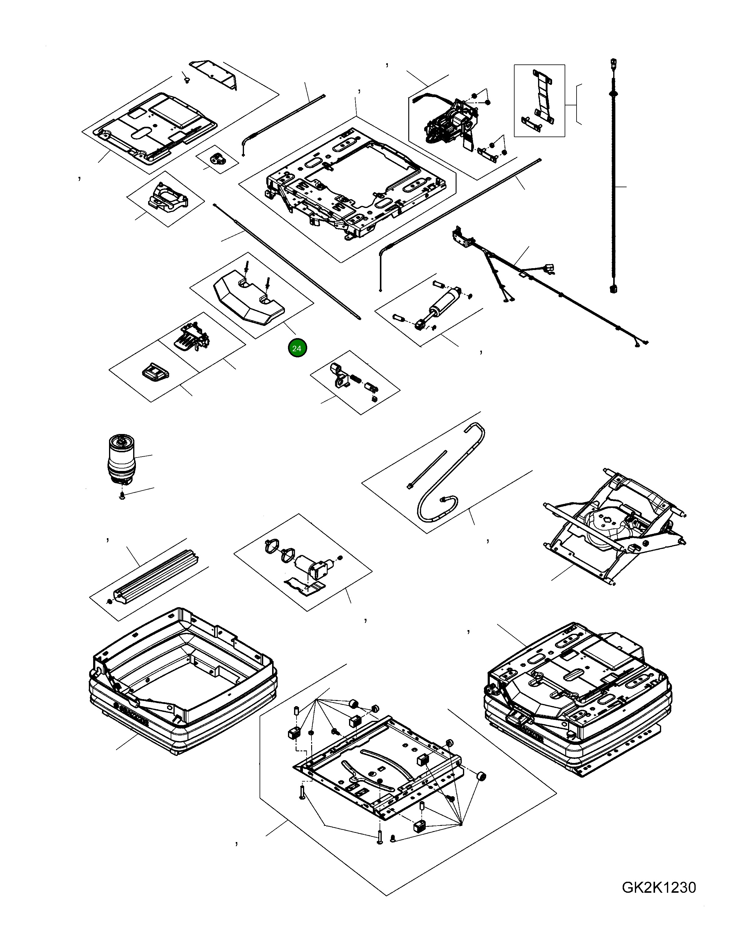 Крышка 421-57-H0P54 Komatsu