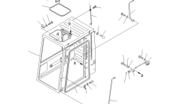 Крышка 205-54-71850 Komatsu