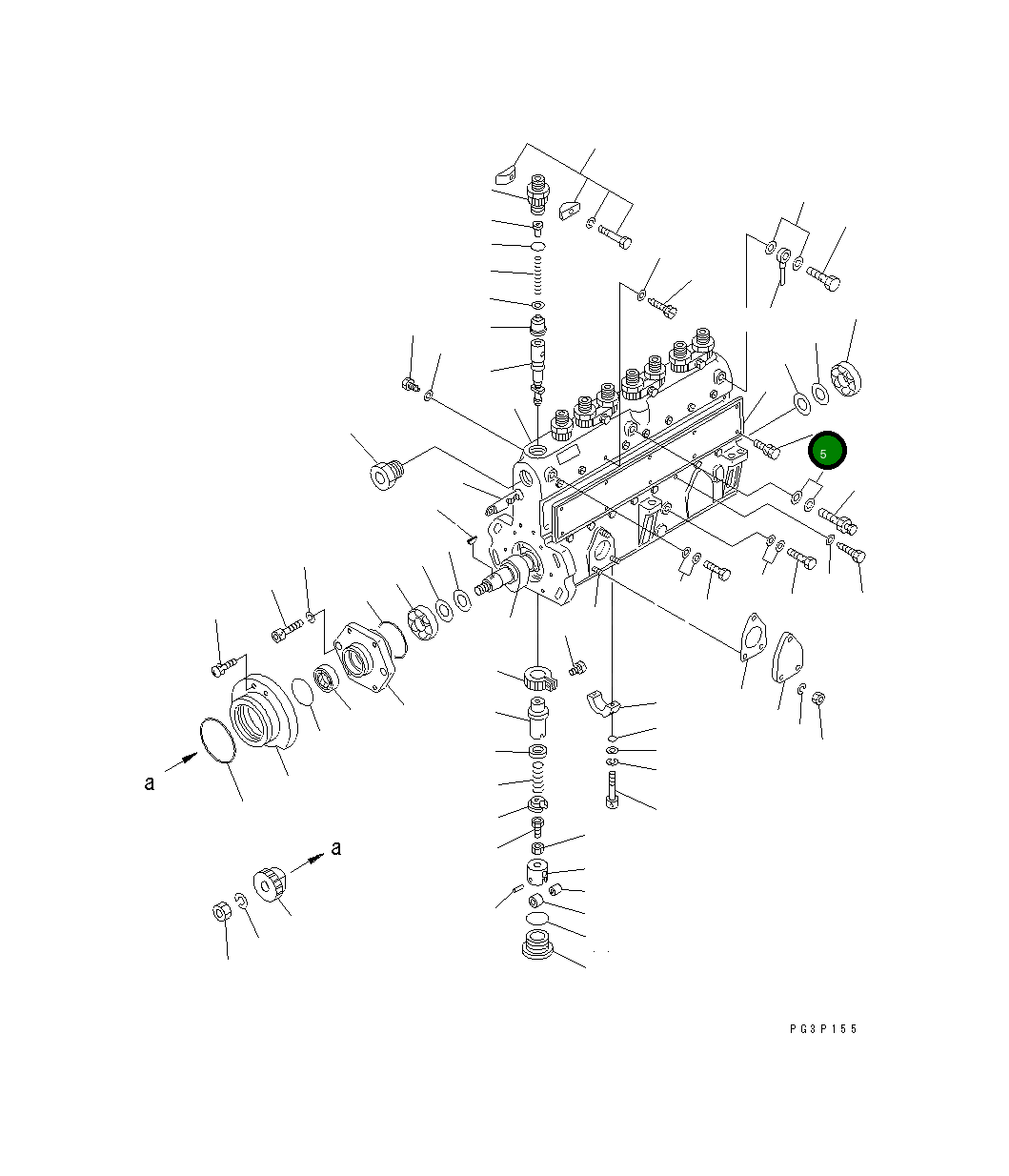 Болт DK020106-1240 Komatsu
