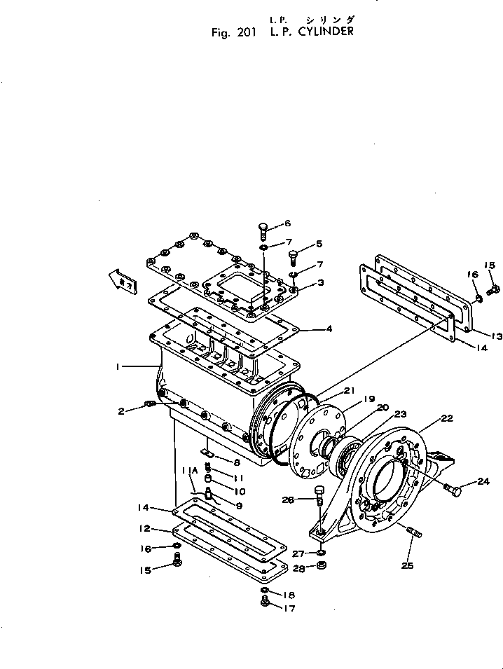 Болт M701111200456  Komatsu