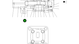 Кольцо STAD0121A Komatsu