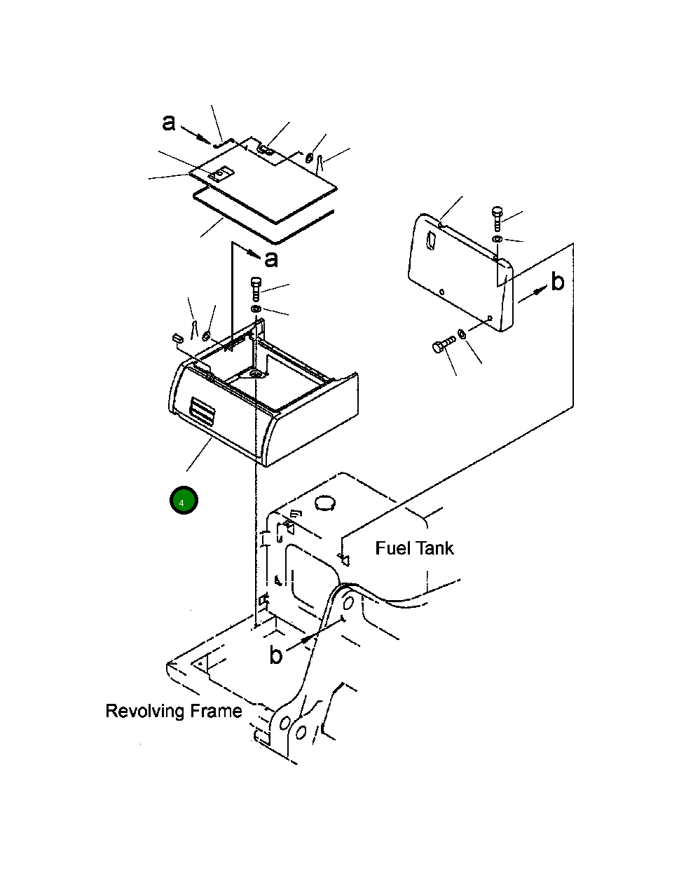 Крышка 20Y-54-A1510 Komatsu