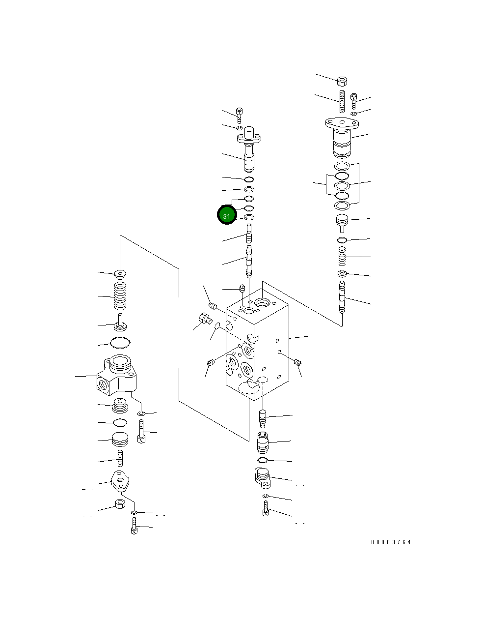 Кольцо уплотнительное (O-Ring) 07000-22012 Komatsu