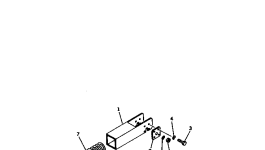 Амортизатор натяжителя 1-11330-1210 Komatsu