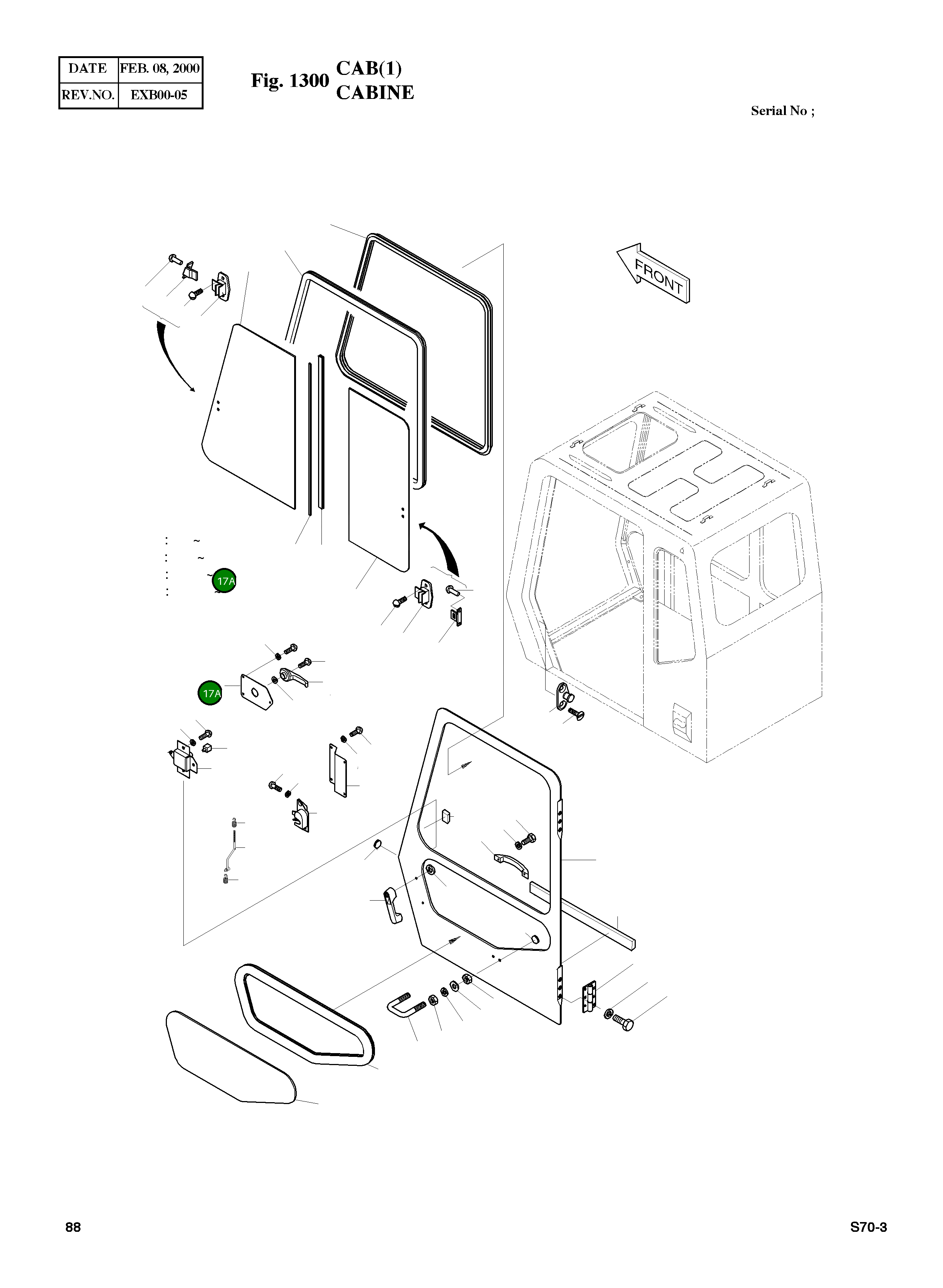 Крышка 2622-1272-25 Komatsu