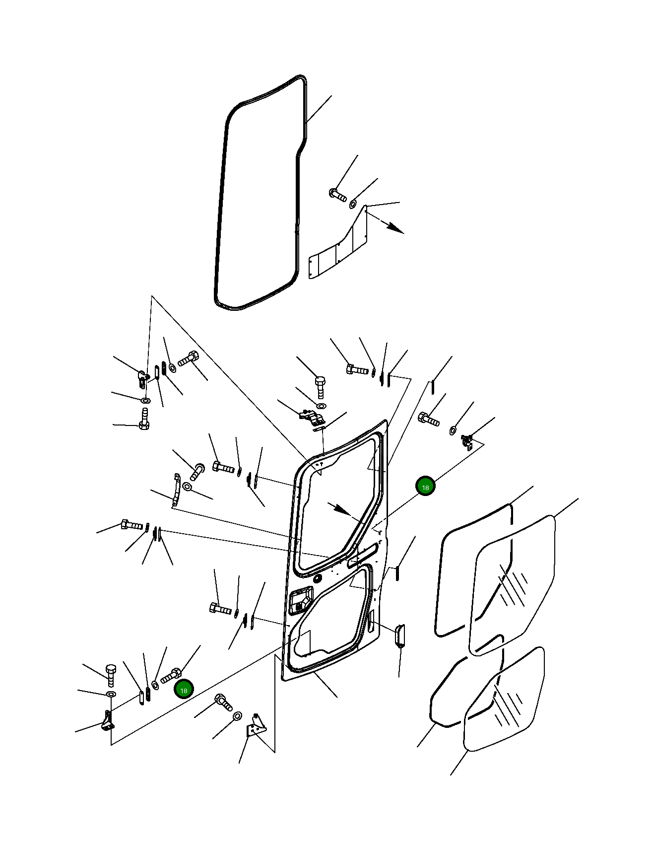Болт 21W-54-R2260  Komatsu