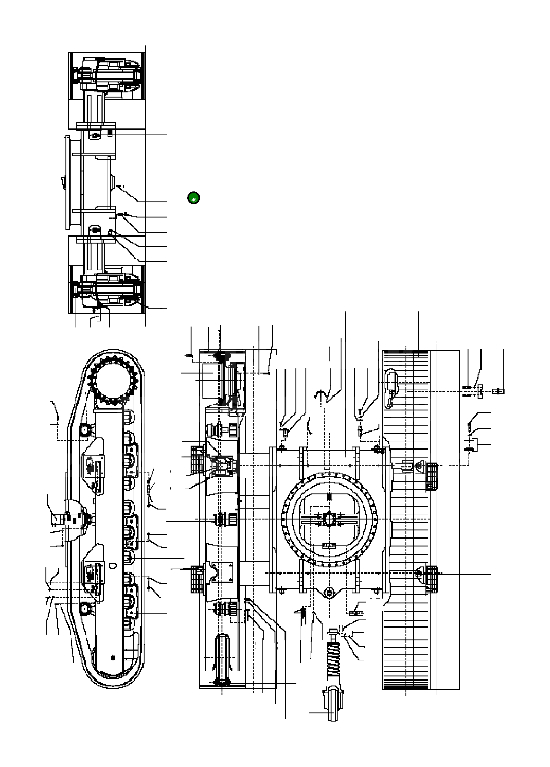 Болт 207-30-KB630 Komatsu