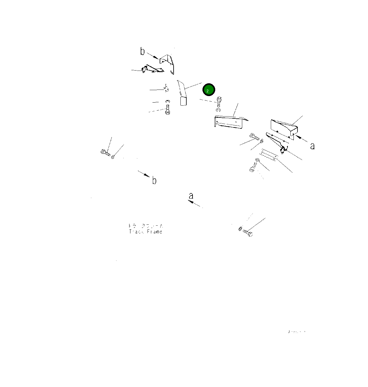 Крышка 208-30-41321  Komatsu