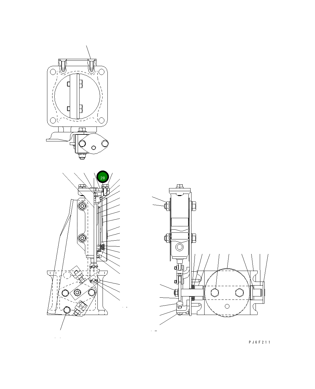 Кольцо уплотнительное (O-Ring) JK1173-0016 Komatsu
